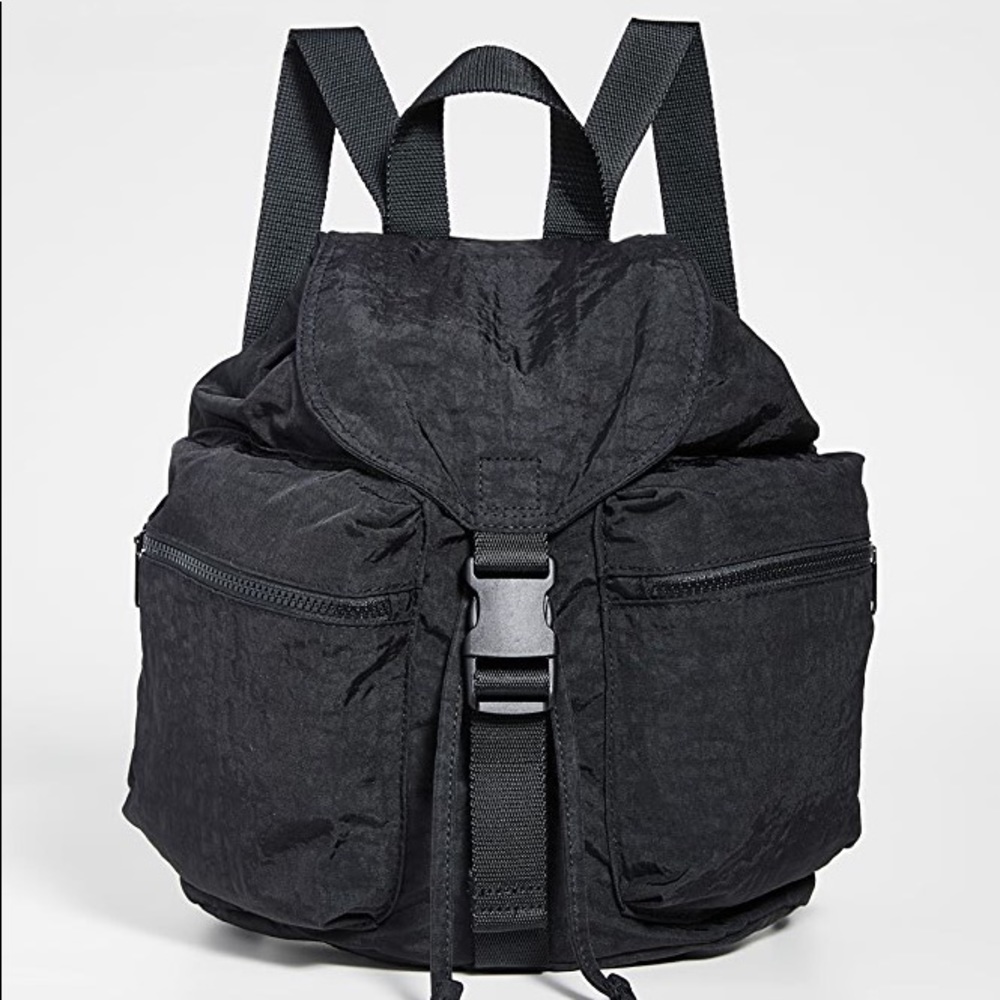 BAGGU Black Sport Backpack